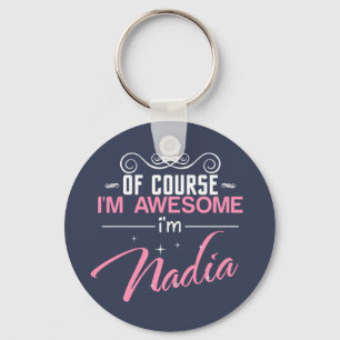 Natürlich bin ich Phantastisch, dass ich Nadia bi Schlüsselanhänger