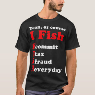 Natürlich fische ich Design von Betrug Pullover