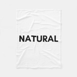 natürlich fleecedecke