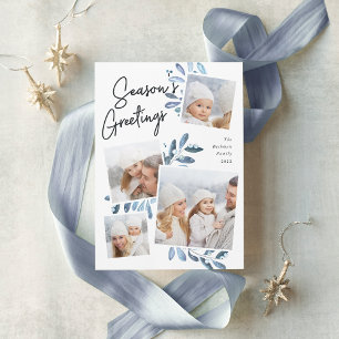 Natürlich Freude   Weihnachtsfoto Collage Feiertagskarte