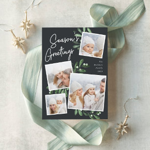 Natürlich Freude   Weihnachtsfoto Collage Feiertagskarte