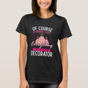Natürlich ich Zucker Coat alles ich bin Kuchen Dek T-Shirt
