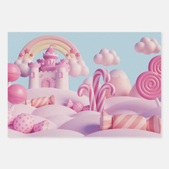 Naturlich Inspiriert Umschlagpapier Geschenkpapier Set (Vorderseite)