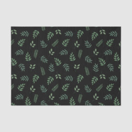 Naturlich Inspiriertes Grünes Blatt - Geschenkpapi Seidenpapier
