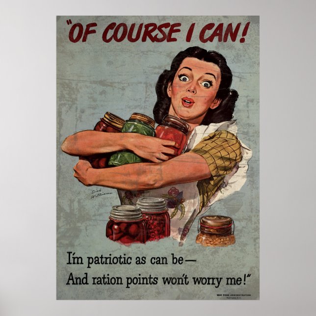 Natürlich kann ich das! Ich bin so patriotisch wie Poster (Vorne)
