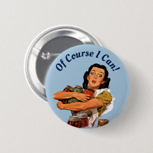 Natürlich kann ich das Knöpfchen drücken Button