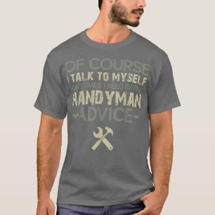 Natürlich spreche ich mit meinem selbst lustigen H T-Shirt