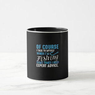 Natürlich spreche ich mit mir selbst, wenn ich ir tasse