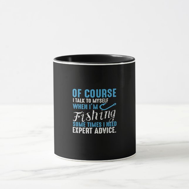 Natürlich spreche ich mit mir selbst, wenn ich irg tasse (Zentrum)
