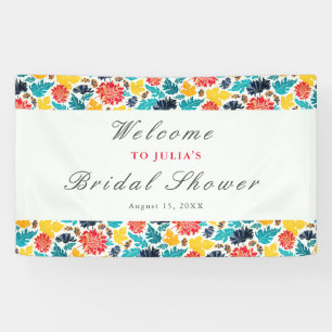 Natürliche Aquarell-Sonnenblumen-Brautparty Banner