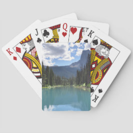 Natürliche Banff-Landschaftsspielkarten Spielkarten