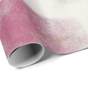 Natürliche Blütengrungy Shabby Earth Rose Mulberry Geschenkpapier