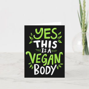 Natürliche Bodybuilding Vegane Fitness Karte