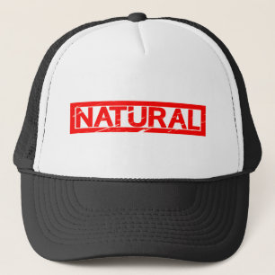 Natürliche Briefmarke Truckerkappe