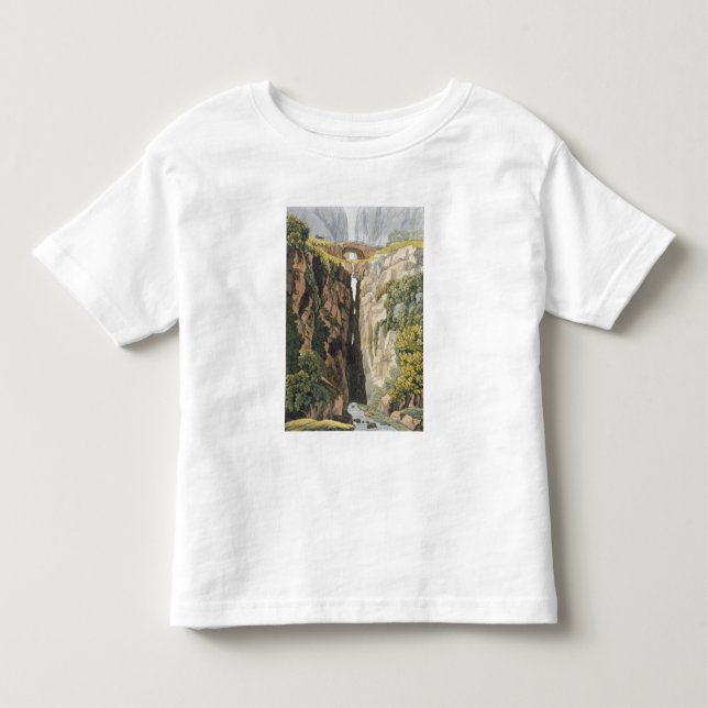 Natürliche Brücke, Valle d'Icononzo (Farbelitho) Kleinkind T-shirt (Vorderseite)