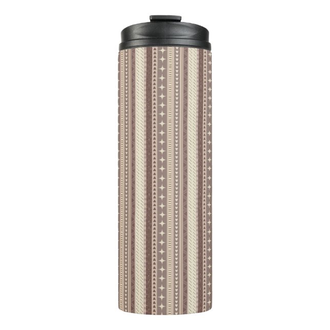 Natürliche Erdtöne Thermosbecher (Vorderseite)