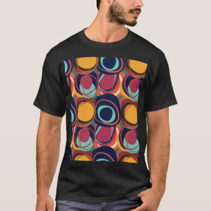 Natürliche Form Nahtlos: Abstrakte Zirkelbeauty. T-Shirt