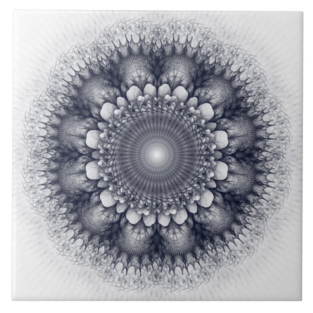 Natürliche Fraktalverzierung Fliese (Vorderseite)