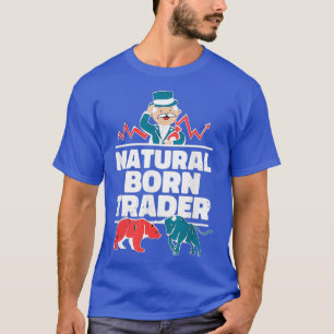 Natürliche Geborene Händler kaufen Börse T-Shirt