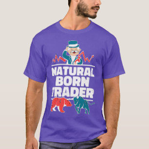 Natürliche Geborene Händler kaufen Börse T-Shirt