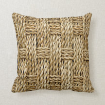 NATÜRLICHE IMITATE TEXTURE STROW WEAVE SOMMERPILLO