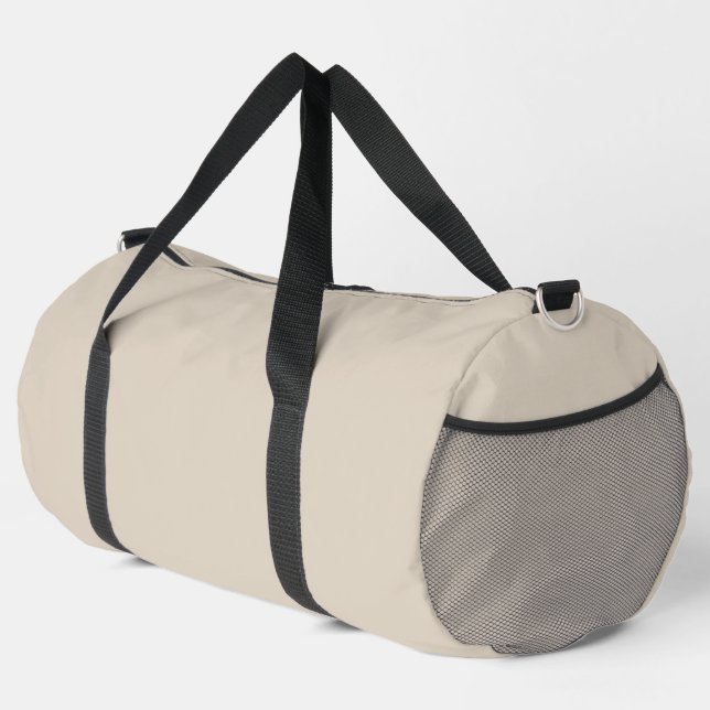 Natürliche Linde Farbe Duffle Bag (Rechte Ecke)