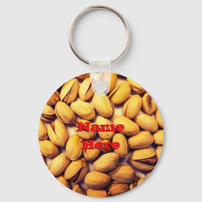 Natürliche Pistachios Schlüsselanhänger (Vorderseite)