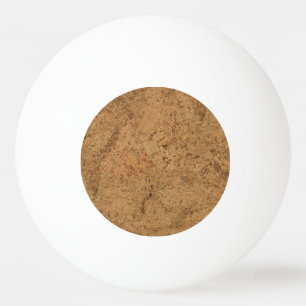 Natürliche Rauch-Korken-Barken-hölzerner Tischtennisball