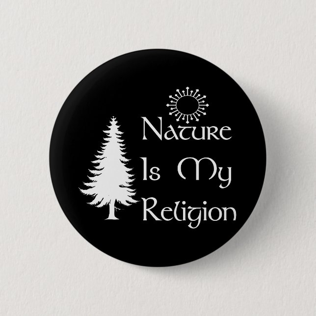 Natürliche Religion Button (Vorderseite)