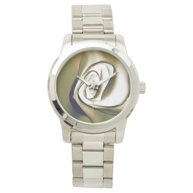 Natürliche Rose Armbanduhr (Vorderseite)