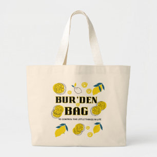 NATÜRLICHE SCHEIBE ZITRONE BAUMWOLLE JUMBO-TASCHE JUMBO STOFFBEUTEL