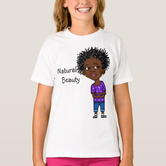 Natürliche Schönheit der Kinder T-Shirt (Vorderseite)