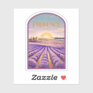 Natürliche Schönheit der Provence-Frankreich Aufkleber