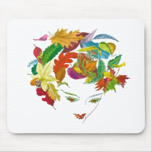 Natürliche Schönheit ~ Mousepad/Abstrakt Retro Mod Mousepad