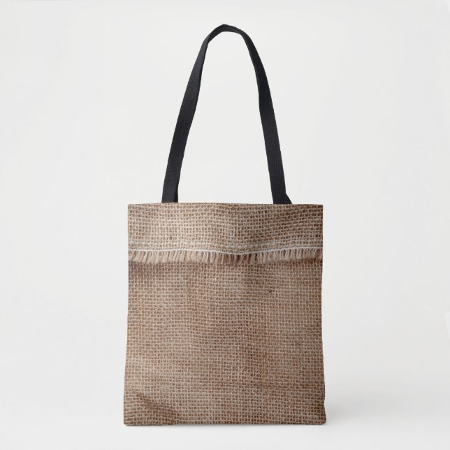 Natürliche Textur Hintergrundkaffee, Sack, Abstr. Tasche (Vorderseite)