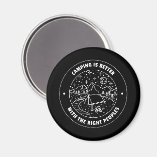 Natürliche Therapie in der Natur Magnet