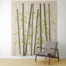 Natürliche Wäsche aussehen Bamboo-Pflanze