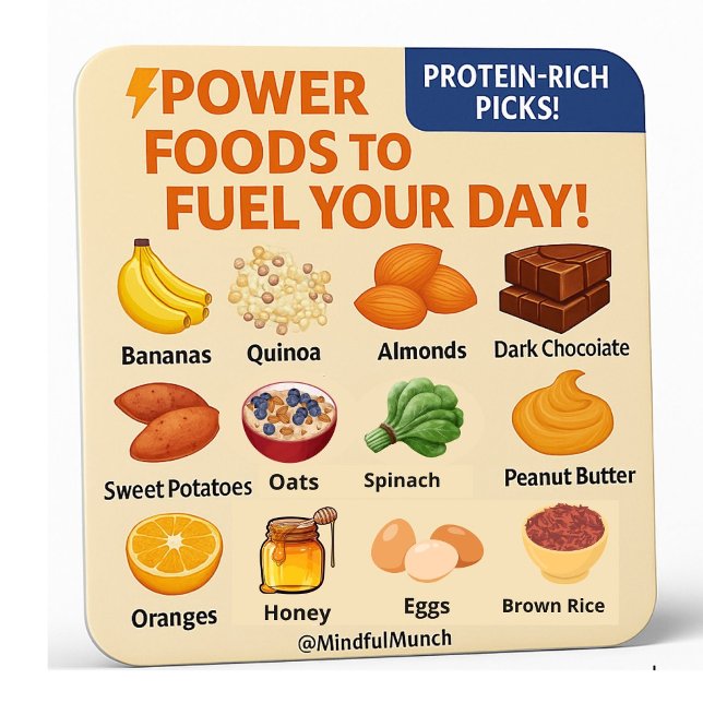 Natürlicher Energie-Booster-Kühlschrankmagnet Magnet (Boost your energy with this daily nutrition guide magnet—perfect for tired moms, students & busy pro)