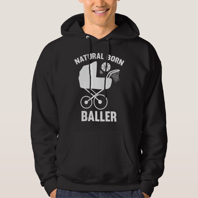 Natürlicher Geborener Baller Hoodie (Vorderseite)