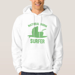Natürlicher Geborener Surfer Hoodie