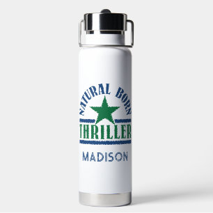 Natürlicher Geborener Thriller-individuelle Name Trinkflasche
