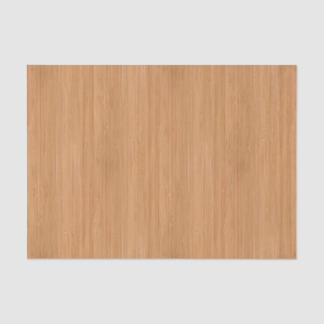 Natürlicher hölzerner Korn-Bambusblick Seidenpapier (Vorderseite)