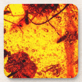 Natürliches Amber Getränkeuntersetzer