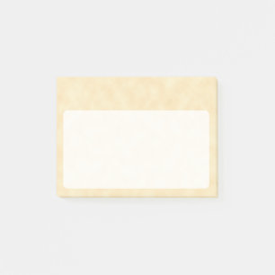 Natürliches Antik-Pergamentpapier-Aussehen Post-it Klebezettel