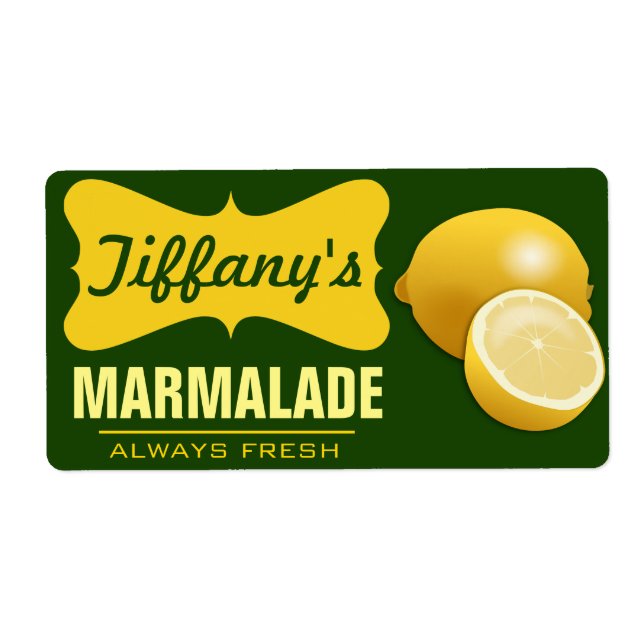 Natürliches Bio | Lemon Jam | Lemon Marmalade (Vorne)