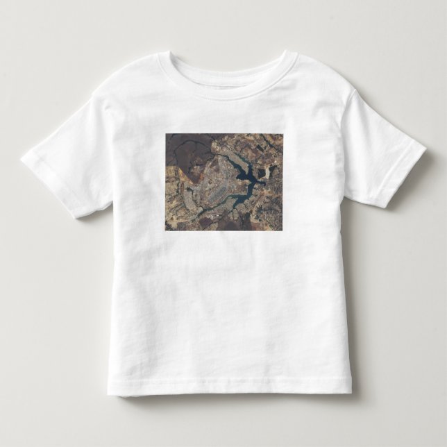 Natürliches Farbbild von BrasÃ, Â ½lia, Brasilien Kleinkind T-shirt (Vorderseite)