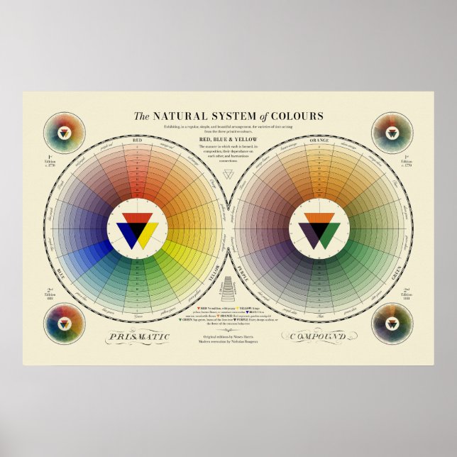 Natürliches Farbsystem - Licht Poster (Vorne)