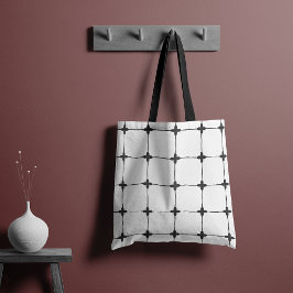 Natürliches Gitter von Weiß Tasche