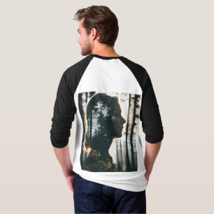 Natürliches Mondnacht-T-Shirt T-Shirt