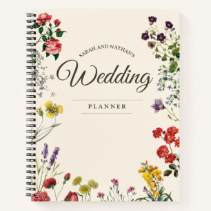 Naturliebhaber Antiker Bridal-Planer Notizbuch